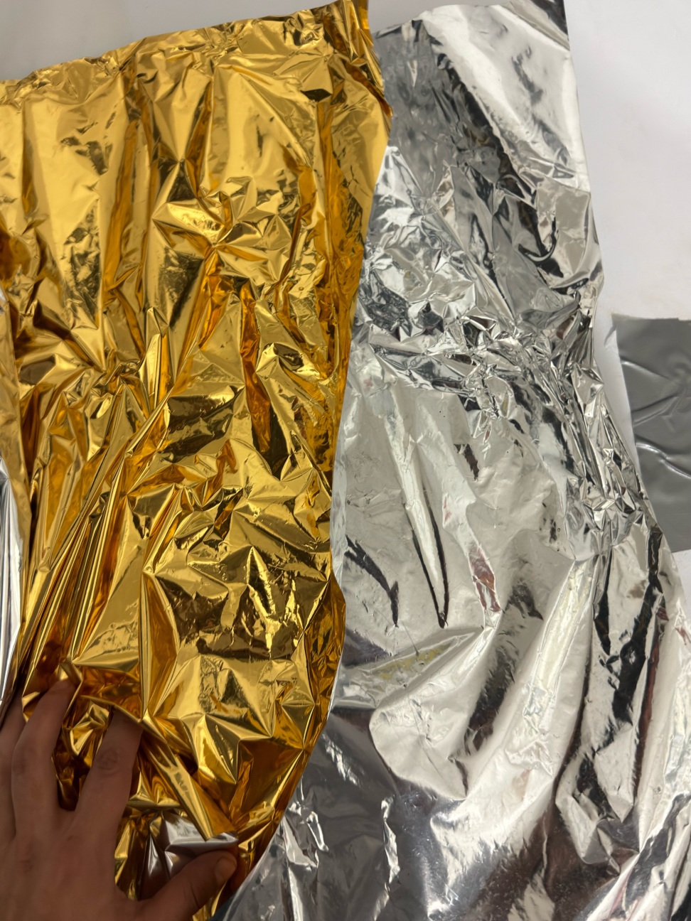 Bundle de 2 metallic foils