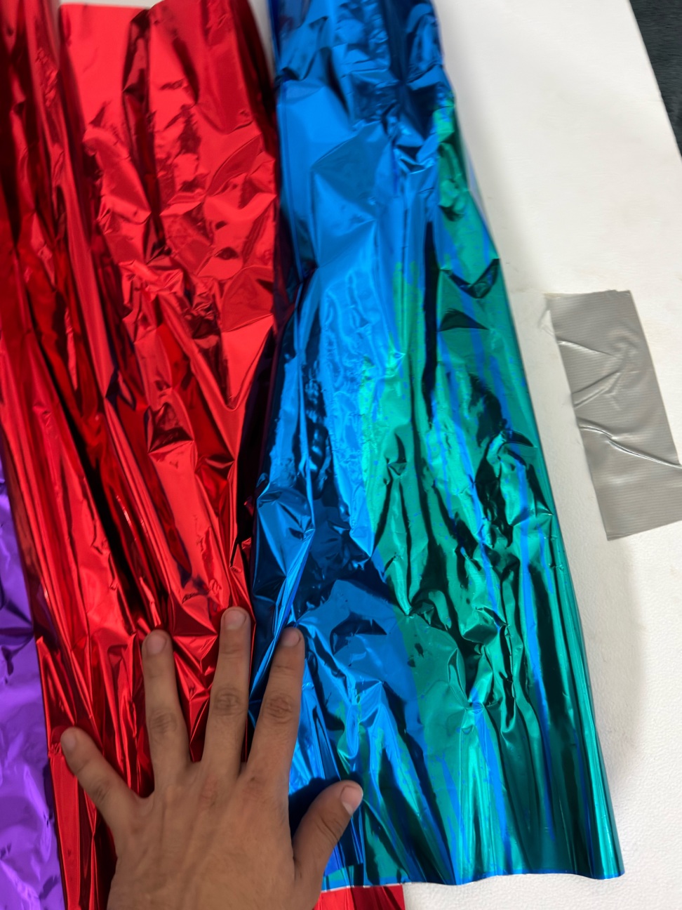 Bundle de 2 metallic foils